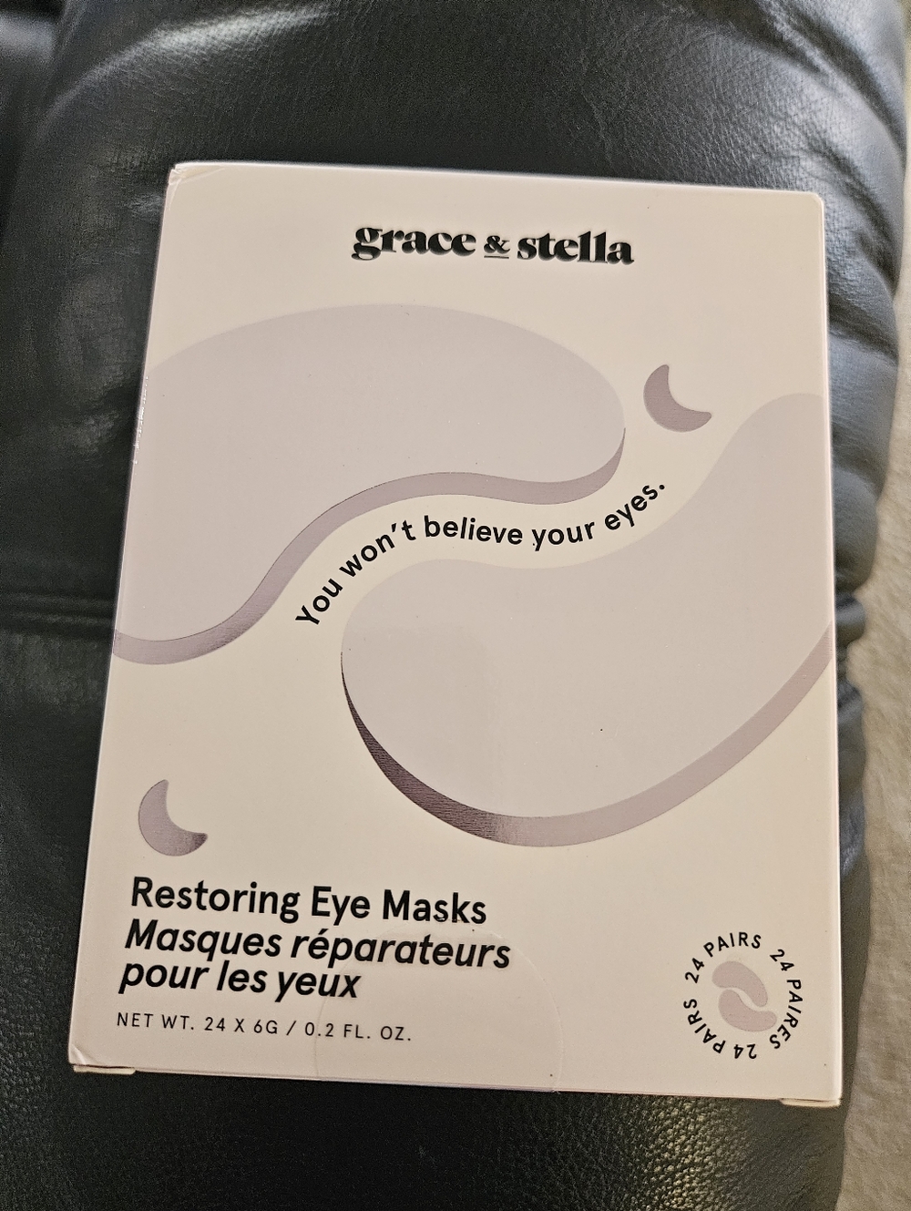 grace & stella Restoring Eye Masks – Lavender
